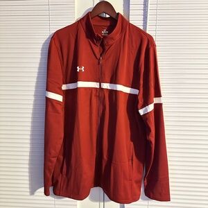 UA Knit Warm Up‎ Team Men's Full-Zip XL NWT